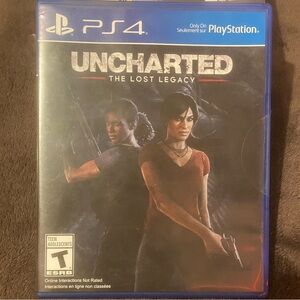 Uncharted the lost legacy PS4